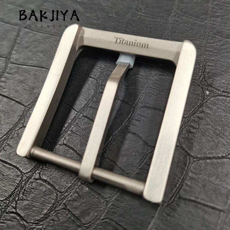 Belt Buckle Blank - TA1 순수 티타늄 버클 녹슬지 않는