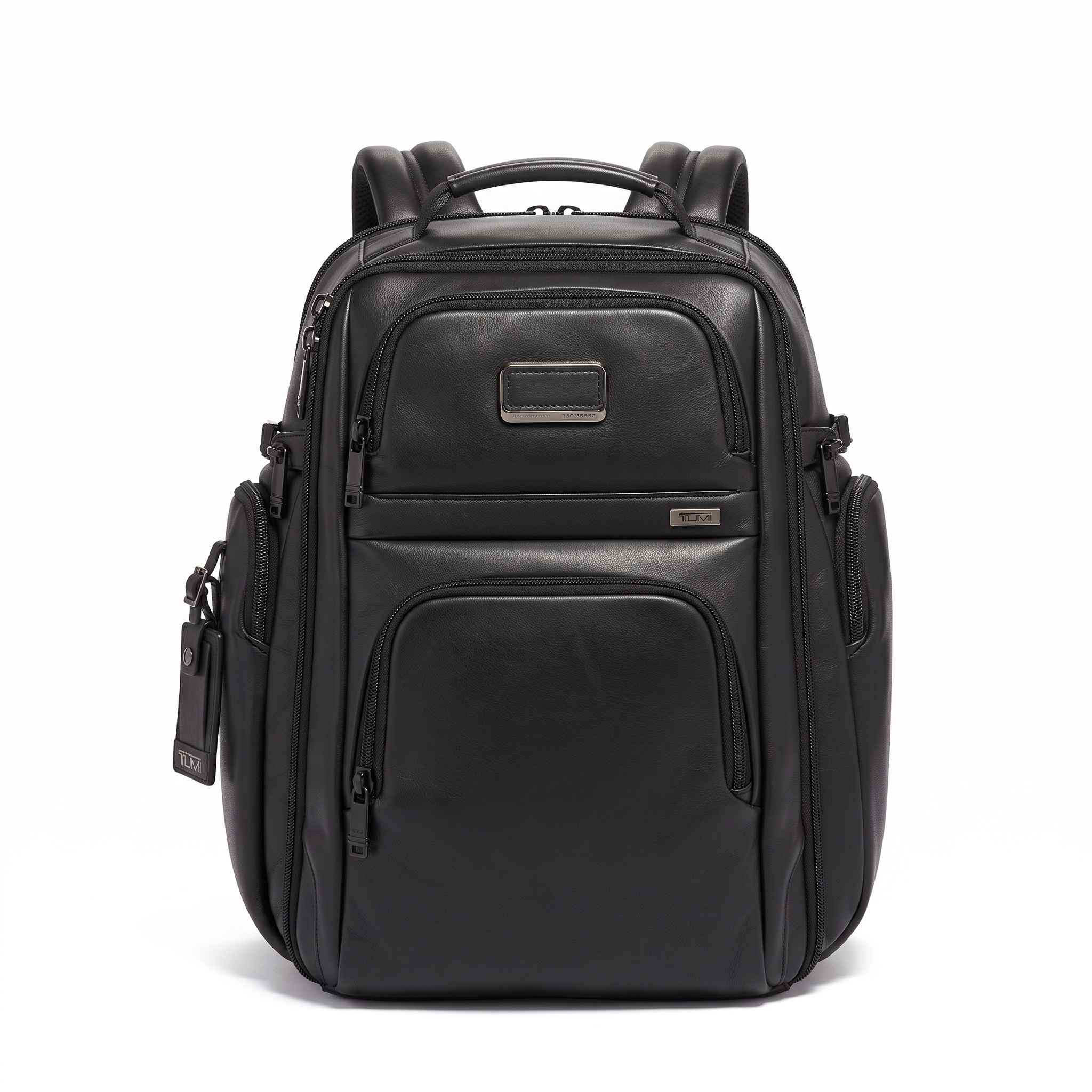 Leather Work Rucksack Mens - 고급 남성용 가죽 백팩, 대용량 비즈니스용,