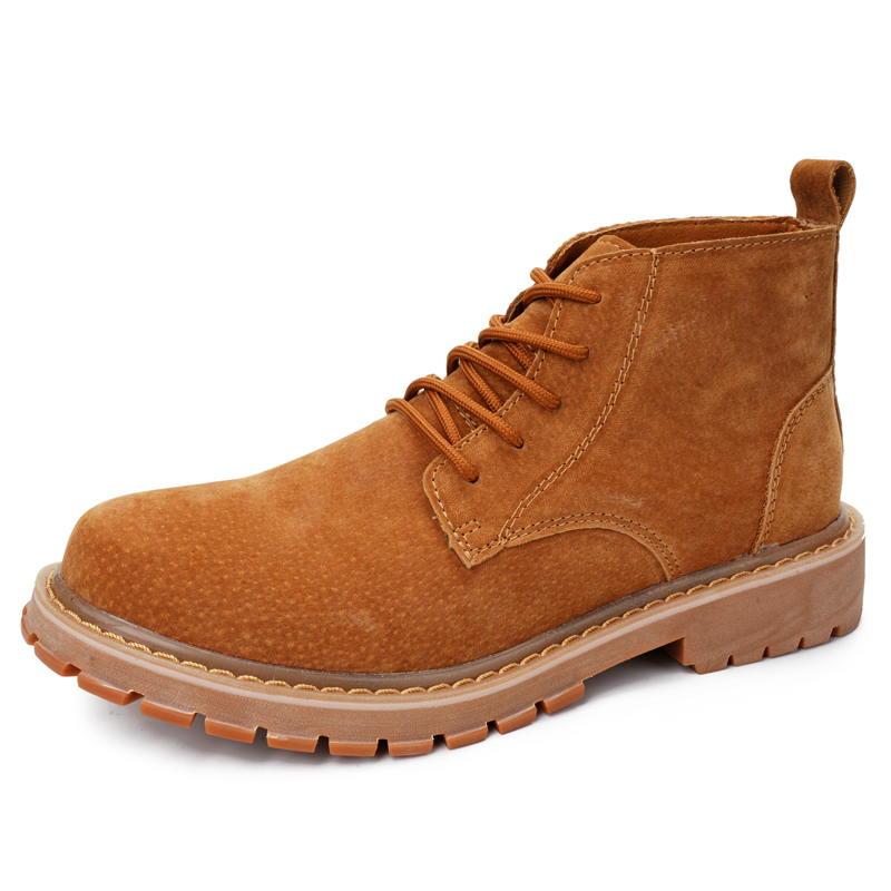 Leather Work Oxfords - VIPOL 영국식 데저트 부츠, 스웨이드 겨울