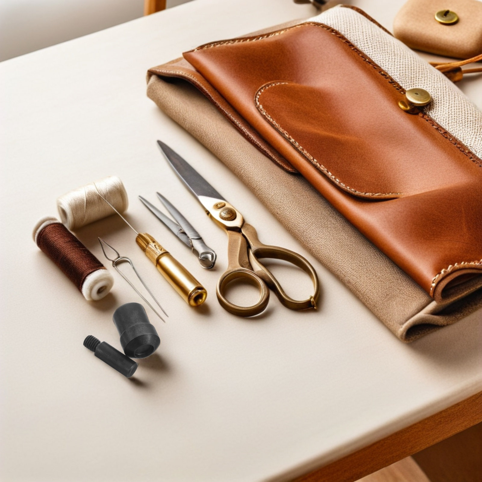 Leatherwork Rivet Setter - 2개 세트 리벳 설치용 펀치 다이,