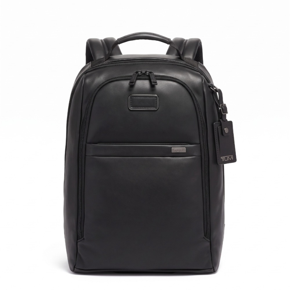 Leather Work Rucksack Mens - 고급 남성용 가죽 백팩, 비즈니스용, 14인치