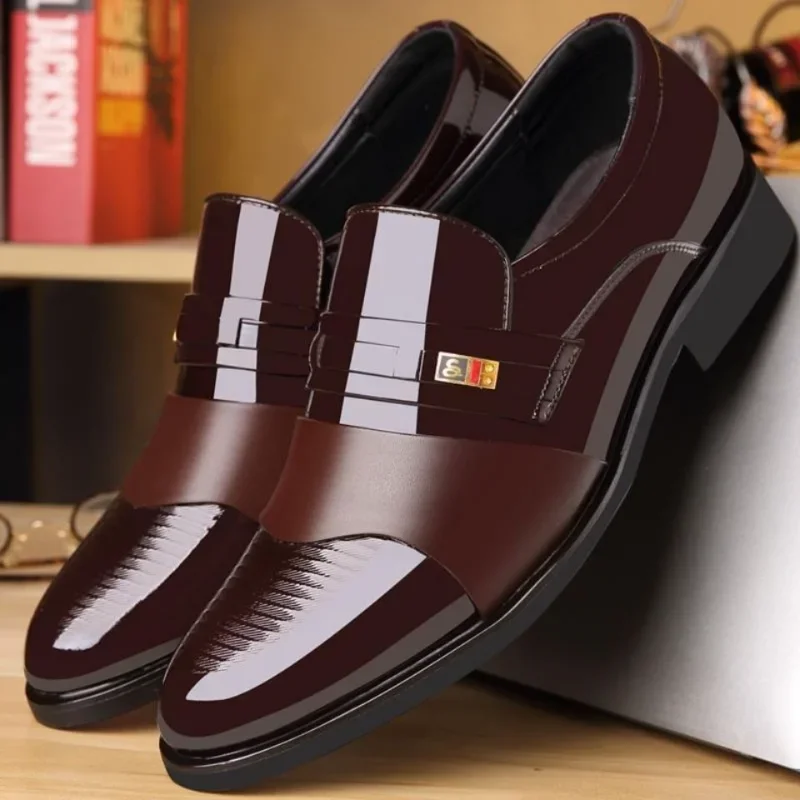남성용 가죽 신발 결혼식 정장 옥스포드 비즈니스 캐주얼 - Leather Work Oxfords 리뷰 및 가격