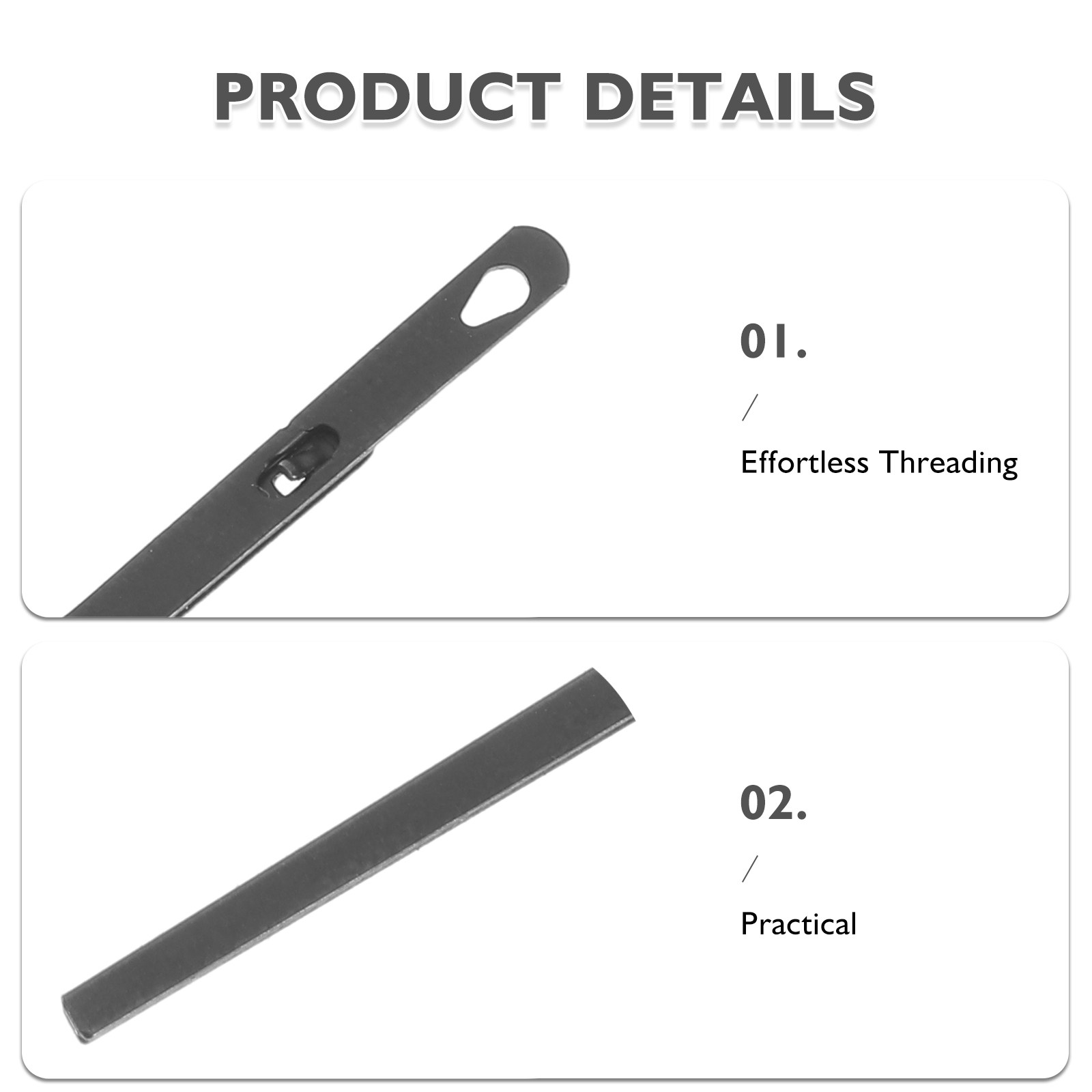 3개입 대형 바늘 세트, 왁스 처리된 실과 호환, 가죽 - Leatherwork Hand Sewing Needles 리뷰 및 가격