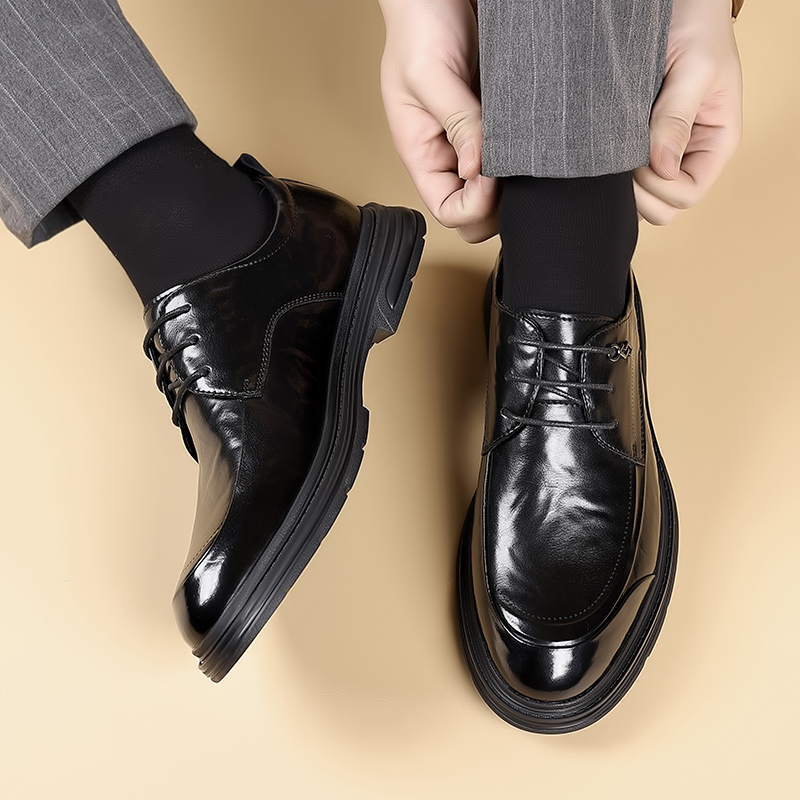 패션 새로운 남성 비즈니스 영국 캐주얼 가죽 옥스포드  - Leather Work Oxfords 리뷰 및 가격