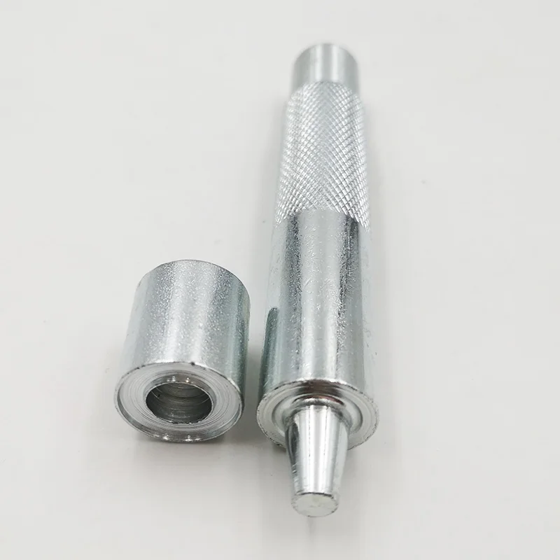2 개/대 펀칭 구멍 도구 7 크기 구멍 펀치 리벳 스 - Leatherwork Rivet Setter 리뷰 및 가격