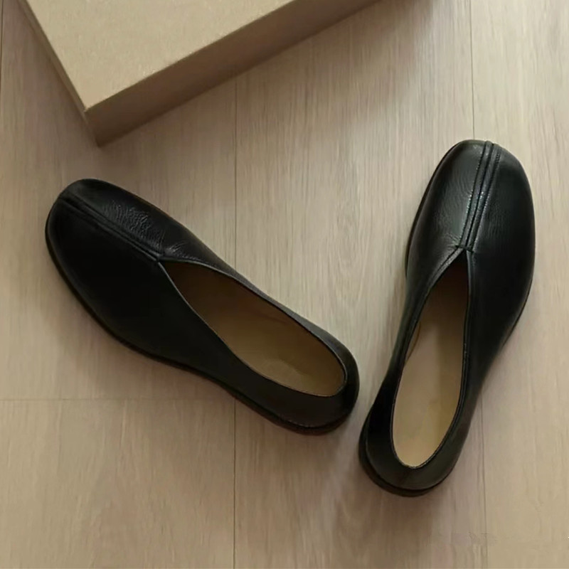 남성 가죽 신발, 여성 2023 청키 플랫폼 레트로 작 - Leather Work Flats Women 리뷰 및 가격