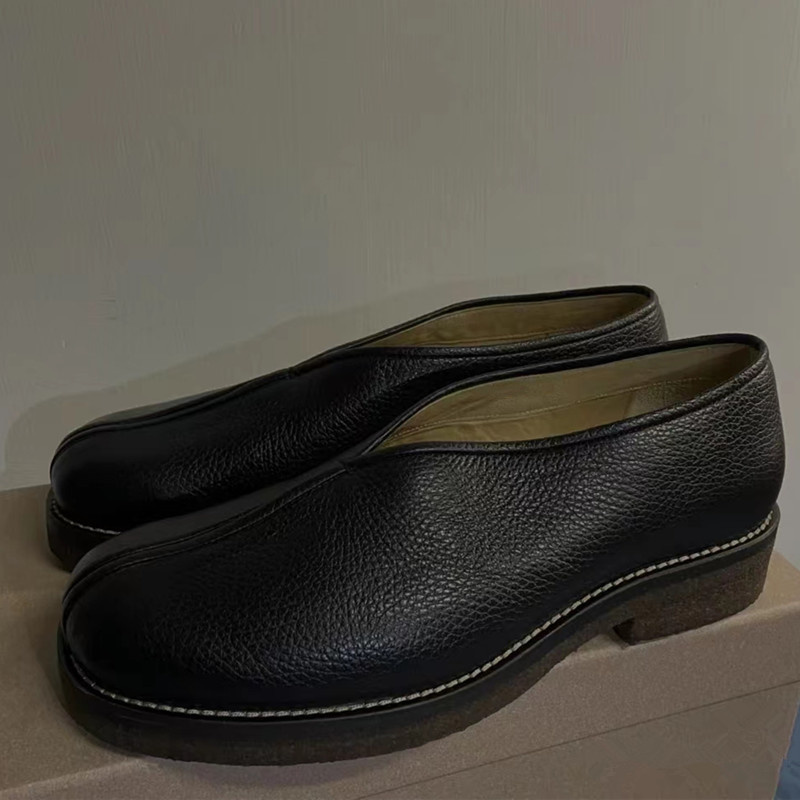 남성 가죽 신발, 여성 2023 청키 플랫폼 레트로 작 - Leather Work Flats Women 리뷰 및 가격
