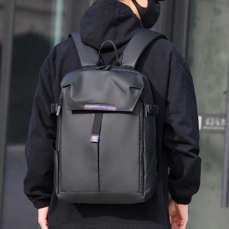 방수 PU 가죽 비즈니스 노트북 백팩 미니멀리스트 플랩 - Leather Work Rucksack Mens 리뷰 및 가격