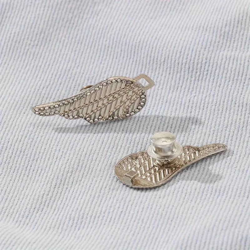핫 1세트 라인스톤 날개 버클 팬츠 허리 조절기 탈부착 - Belt Buckle Blank 리뷰 및 가격