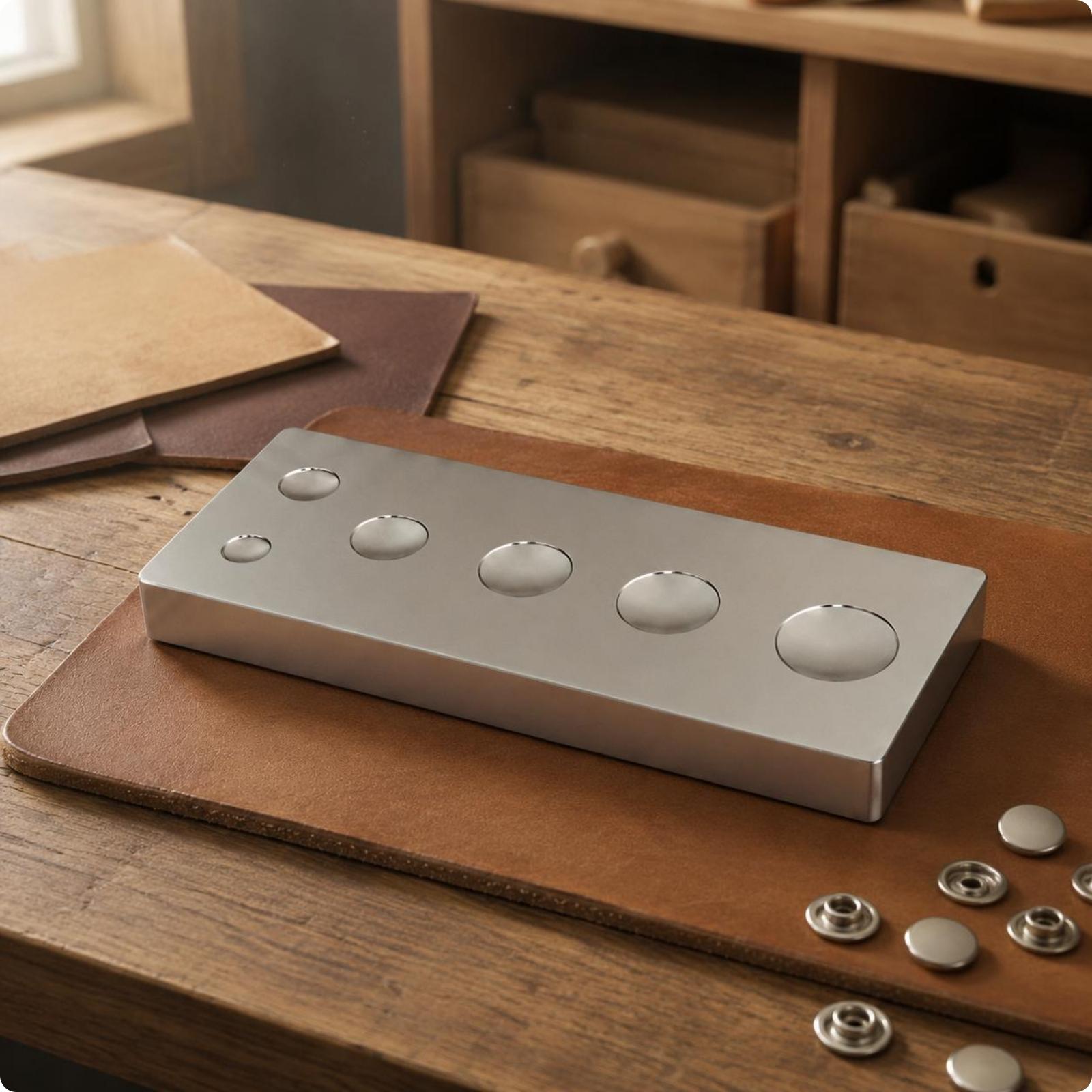 스냅 리벳 세터 베이스 다용도 가죽 스냅 설치 블록 D - Leatherwork Rivet Setter 리뷰 및 가격