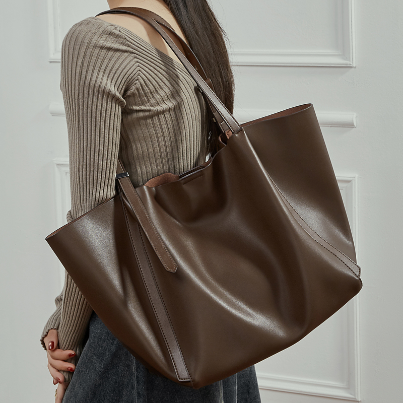 HIFASHION 대형 소프트 천연 가죽 작업용 토트백 - Leather Work Bag Laptop 리뷰 및 가격