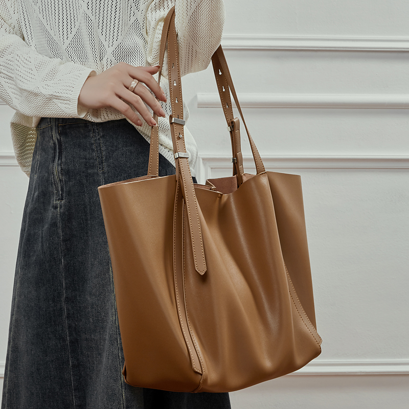 HIFASHION 대형 소프트 천연 가죽 작업용 토트백 - Leather Work Bag Laptop 리뷰 및 가격