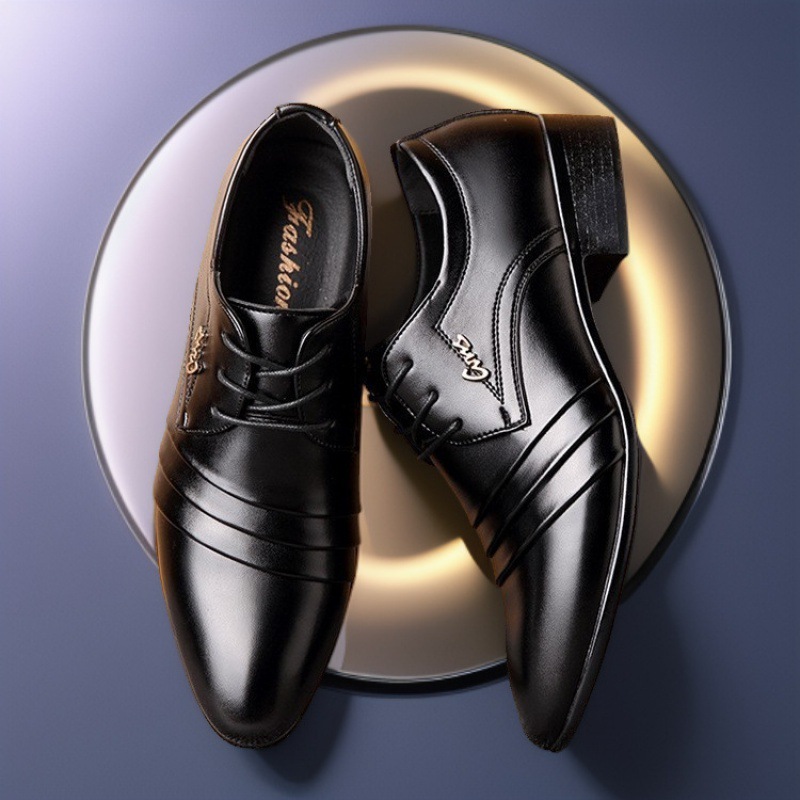남성 PU 가죽 신발 웨딩 비즈니스 드레스 나이트클럽  - Leather Work Oxfords 리뷰 및 가격