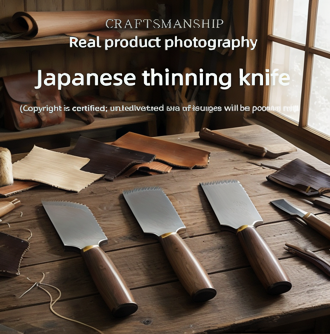 월넛 핸들 D2 스틸 일본식 스키빙 나이프 가죽 공예  - Round Knife Leatherwork 리뷰 및 가격
